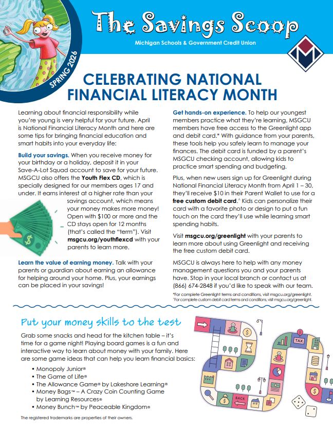 Save A Lot Squad Youth Newsletter